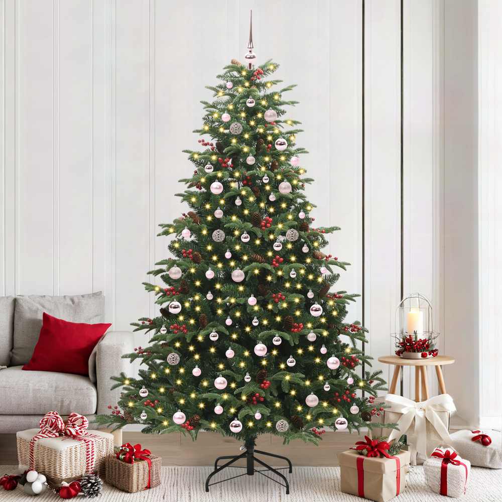 Artificial Christmas tree PINE STAR, Green 240 cm. , metal, plastic