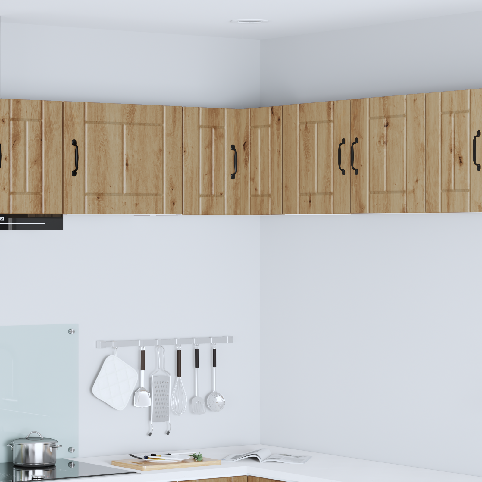 Kitchen wall cabinet Artisan Oak 57 x 57 x 40 cm