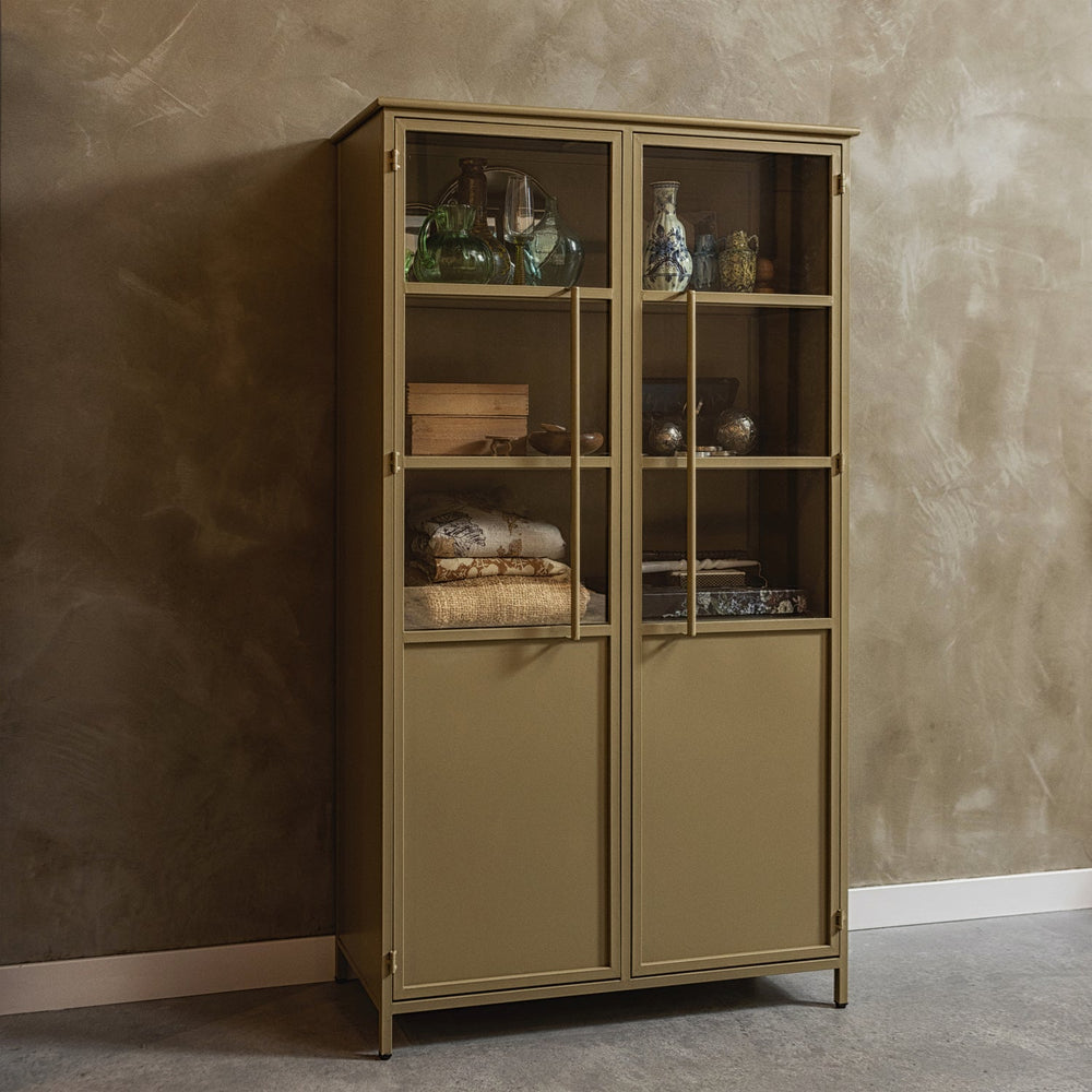 Display case EXHIBIT, khaki