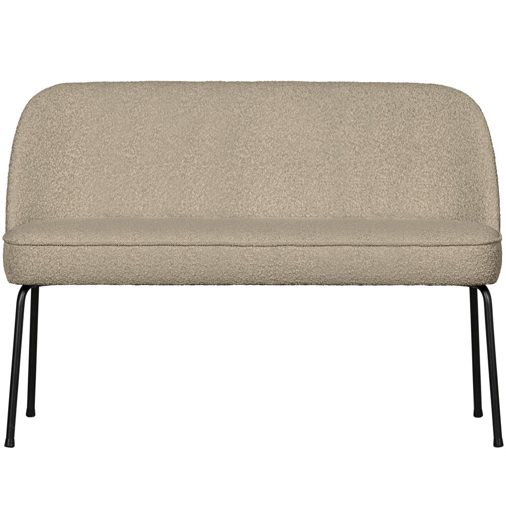 Valgomojo suoliukas VOGUE, boucle smėlio spalvos