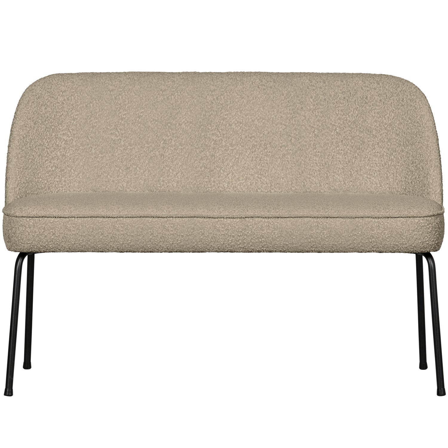 Valgomojo suoliukas VOGUE, boucle smėlio spalvos