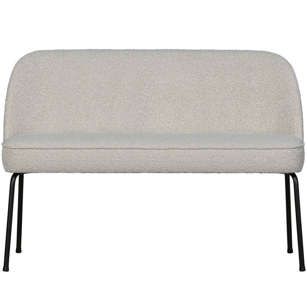 Valgomojo suoliukas VOGUE, boucle audinys, natūrali spalva