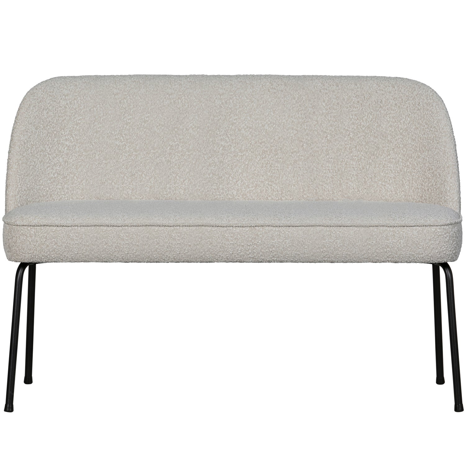 Valgomojo suoliukas VOGUE, boucle audinys, natūrali spalva