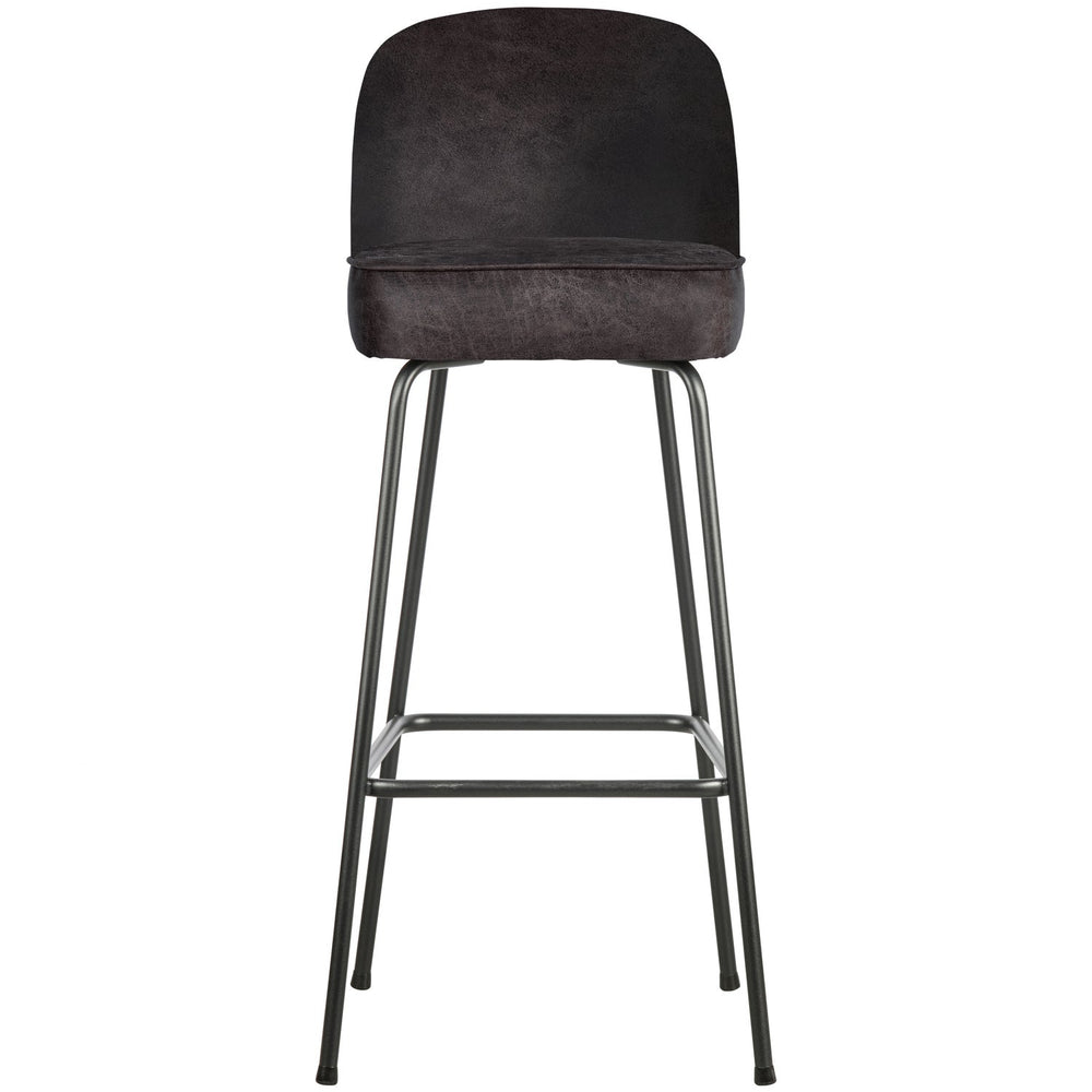 Baro kėdė VOGUE 80 cm. juoda oda
