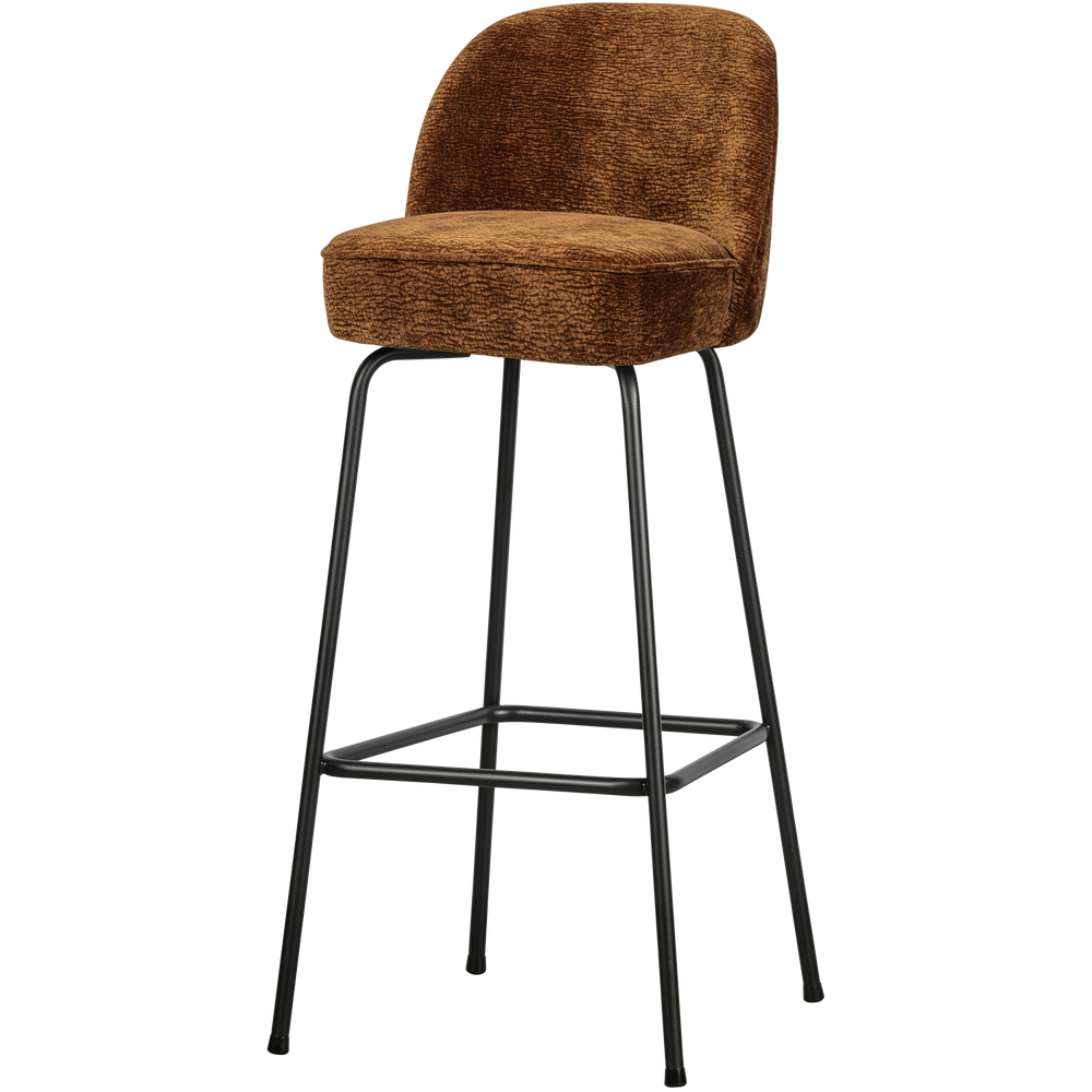 Baro kėdė VOGUE 80 cm, 3D audinio, vidutinio rudumo spalva