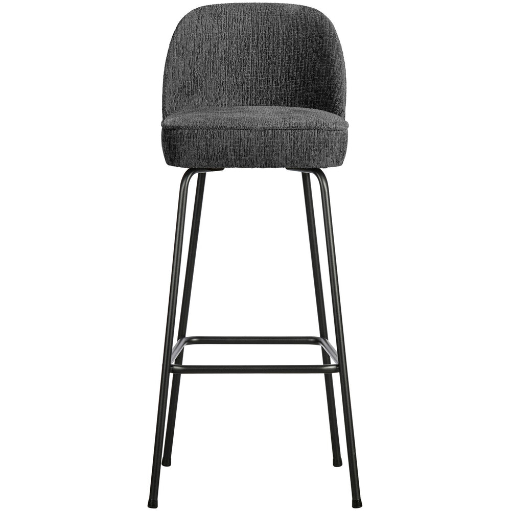Baro kėdė VOGUE 80 cm, struktūrinis veliūras, žalia