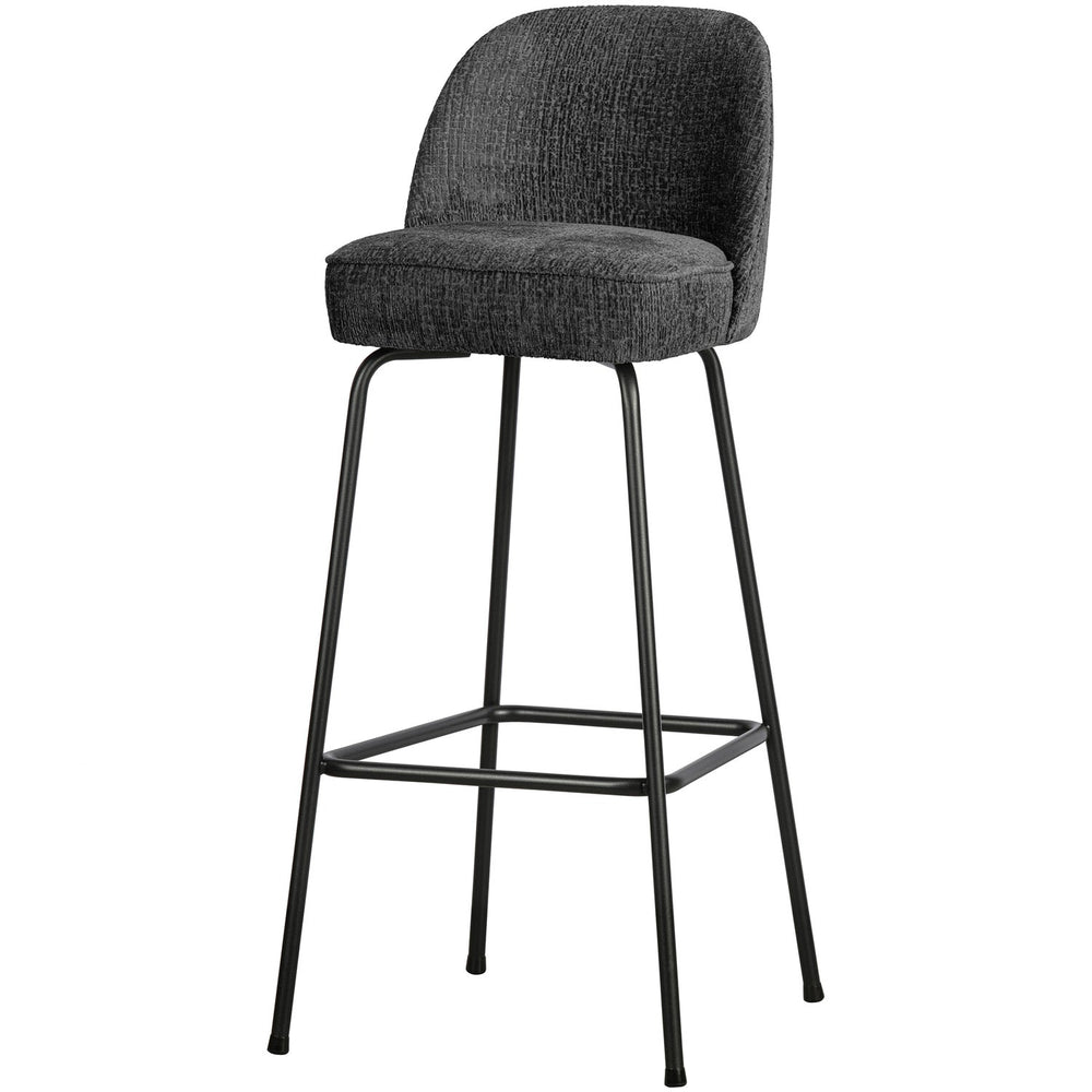 Baro kėdė VOGUE 80 cm, struktūrinis veliūras, žalia