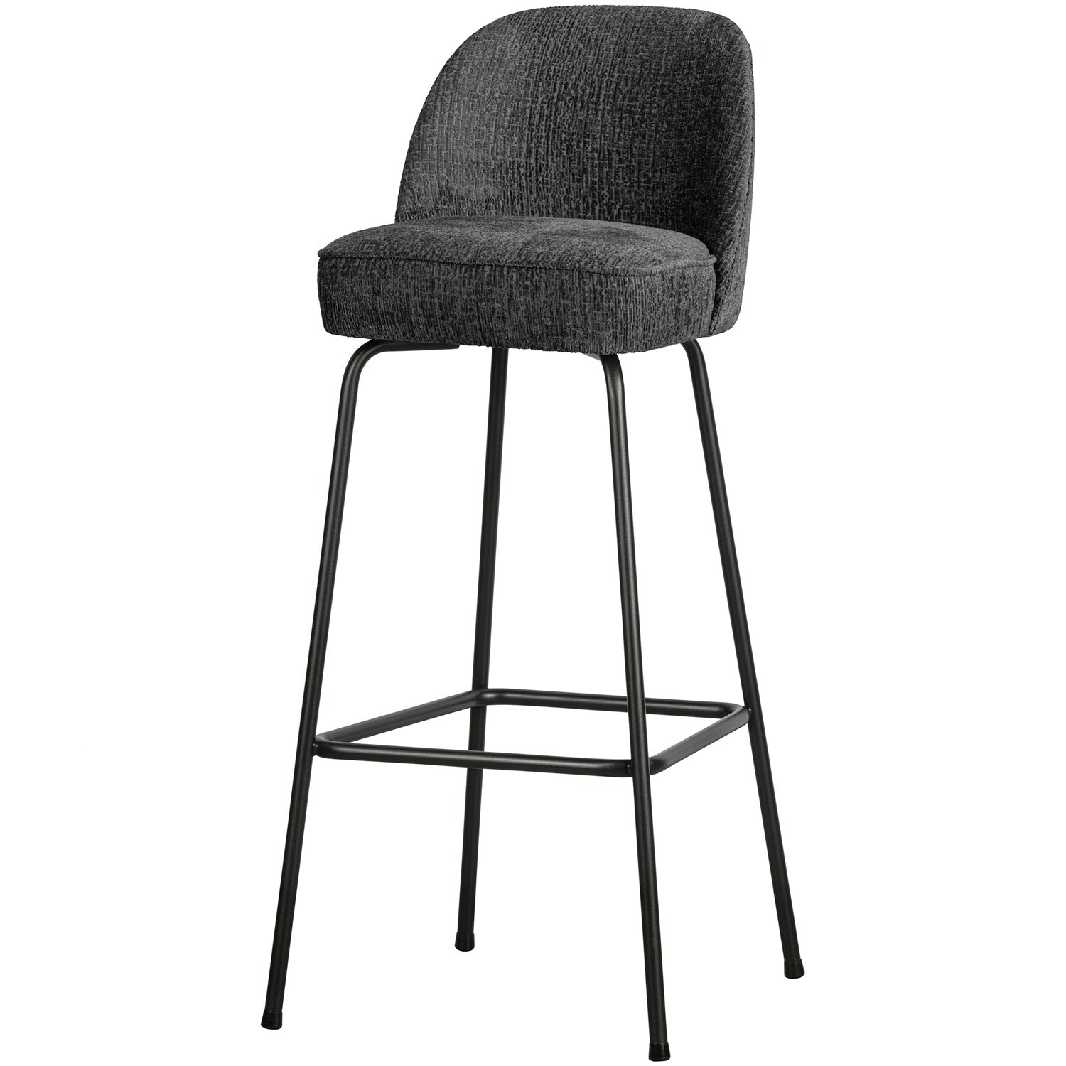 Baro kėdė VOGUE 80 cm, struktūrinis veliūras, žalia