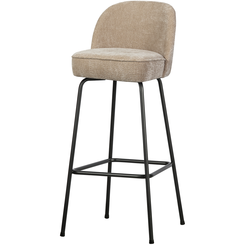 Baro kėdė VOGUE 80 cm, 3D audinys, šviesaus smėlio spalvos
