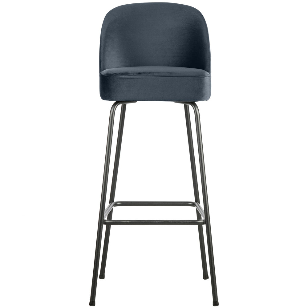 Baro kėdė VOGUE 80 cm, veliūras, tamsiai žalsva