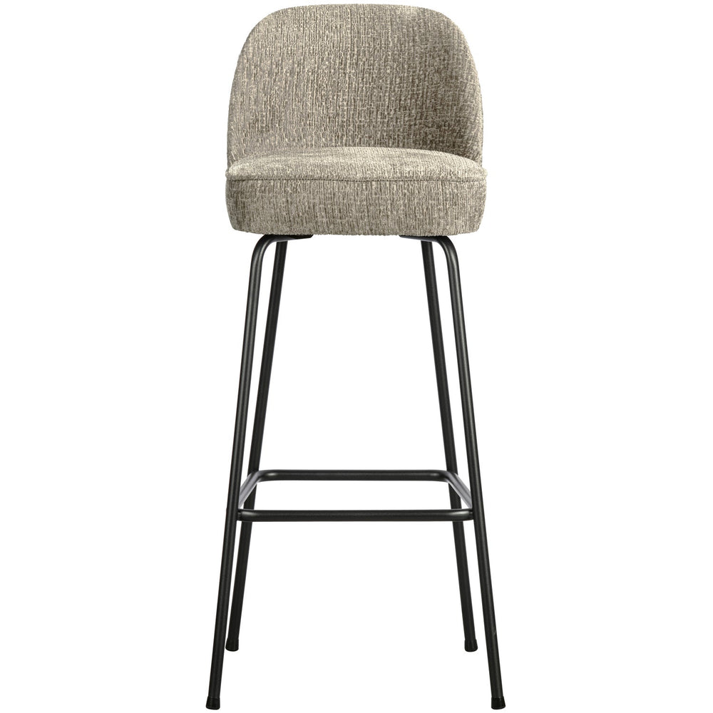 Baro kėdė VOGUE 80 cm, struktūrinis veliūras, kviečių spalvos