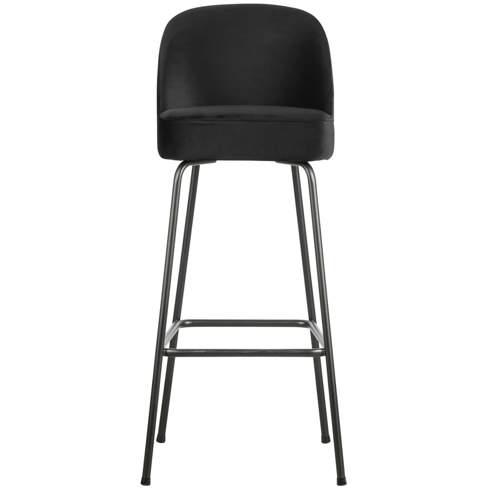 Baro kėdė VOGUE 80 cm. juodas veliūras