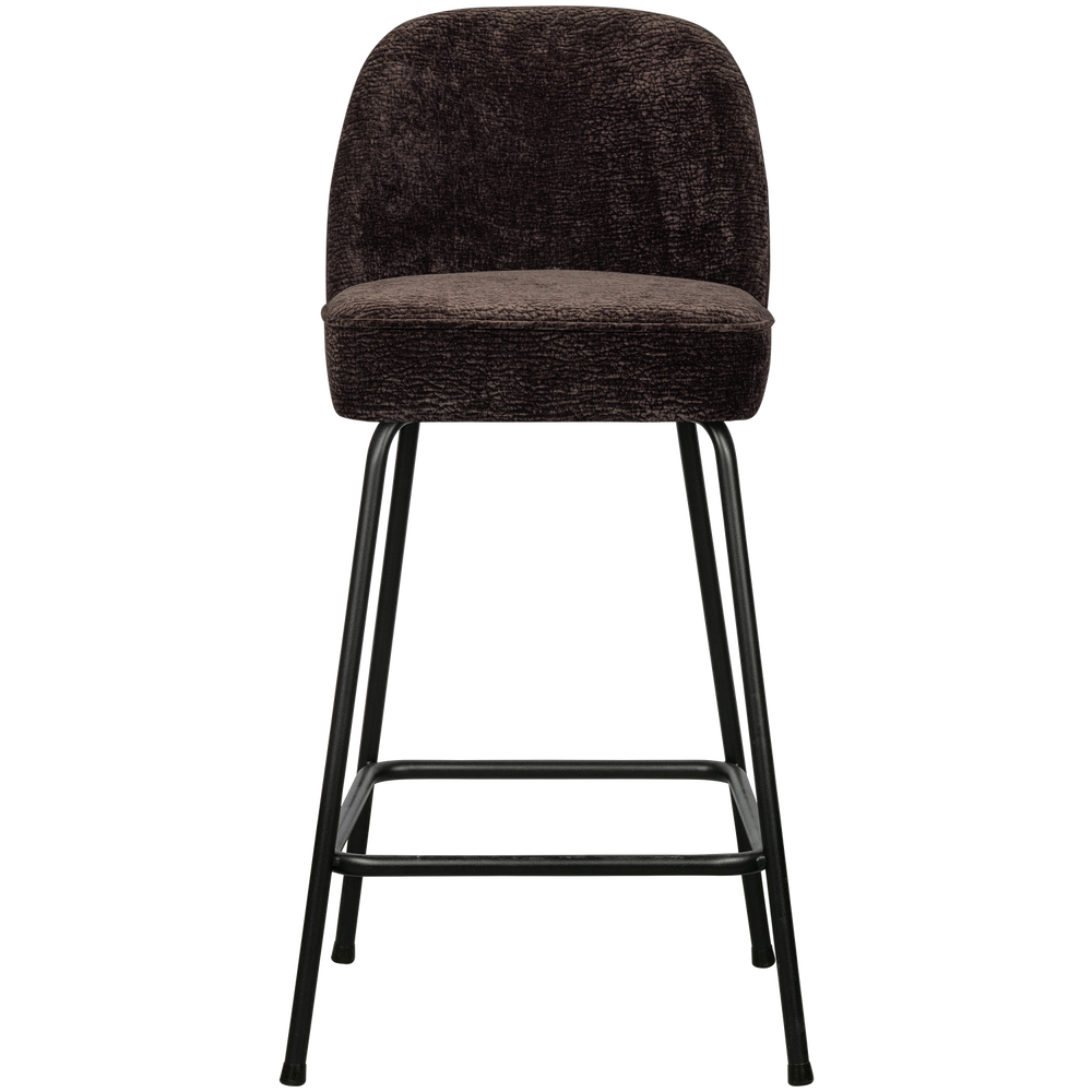 Baro kėdė VOGUE 65 cm, tamsiai rudo 3D audinio