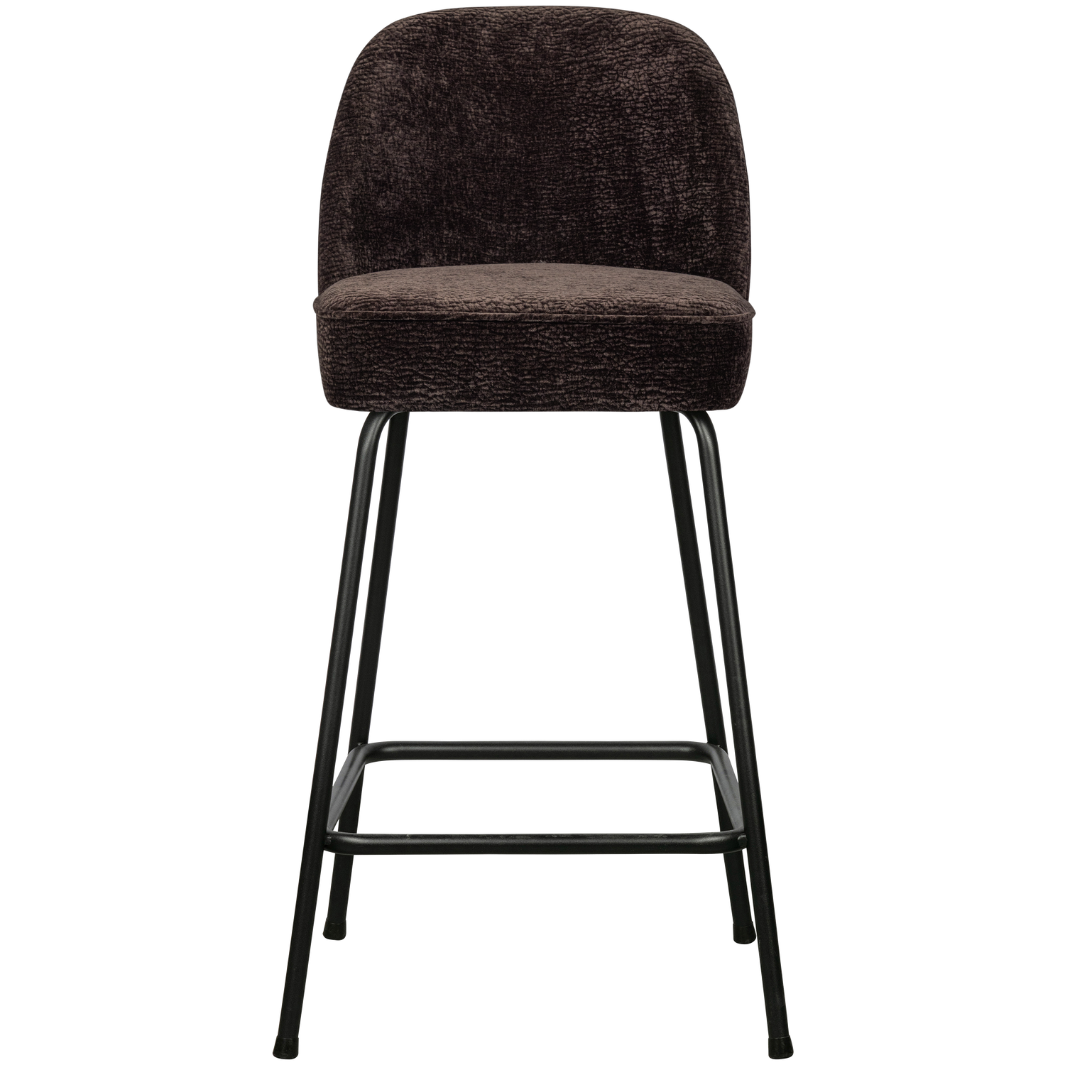 Baro kėdė VOGUE 65 cm, tamsiai rudo 3D audinio
