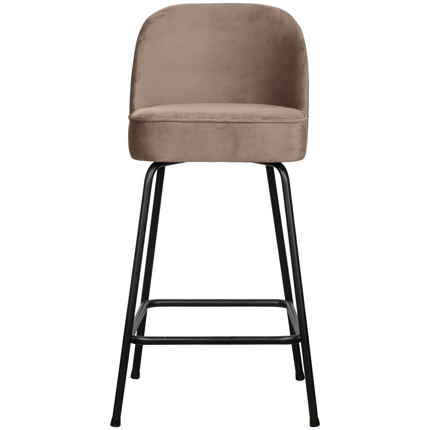 Baro kėdė VOGUE 65 cm, veliūras, chaki spalva