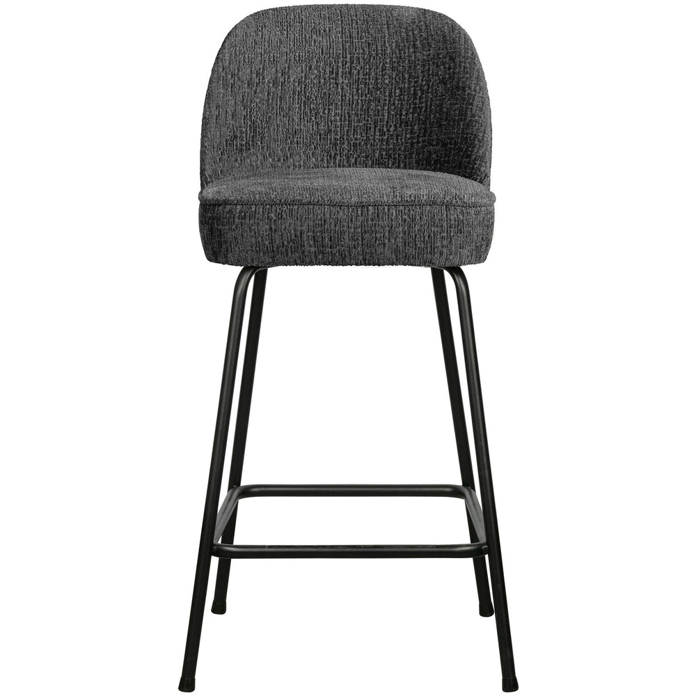 Baro kėdė VOGUE 65 cm, struktūrinis veliūras, kalnų žalia