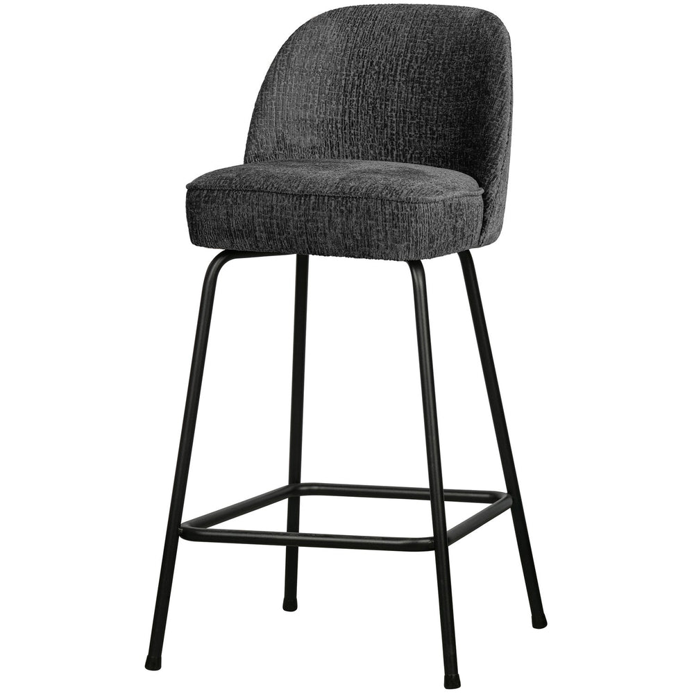 Baro kėdė VOGUE 65 cm, struktūrinis veliūras, kalnų žalia
