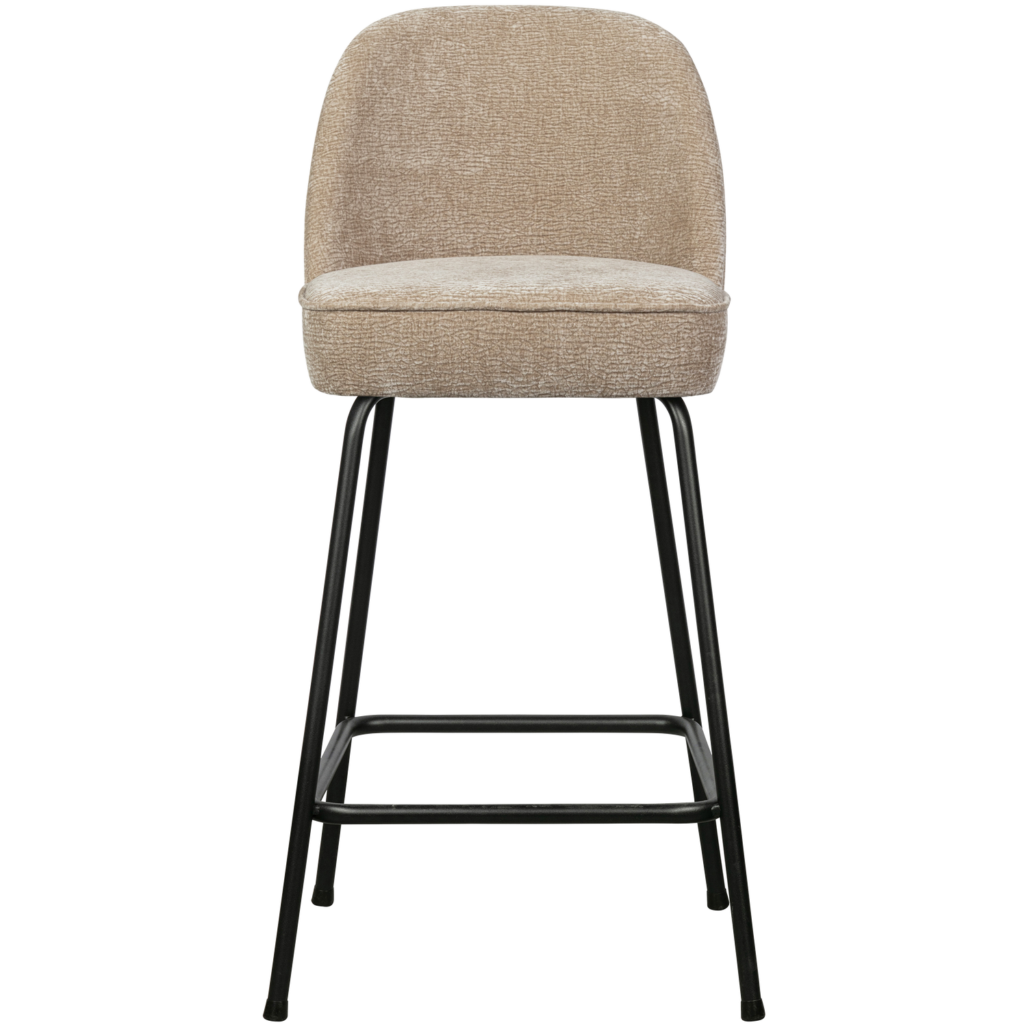 VOGUE BAR STOOL 65CM 3D CHENILLE SAND