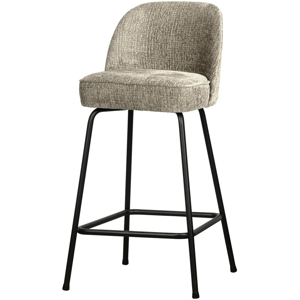 Baro kėdė VOGUE 65 cm, struktūrinis veliūras, kviečių spalvos