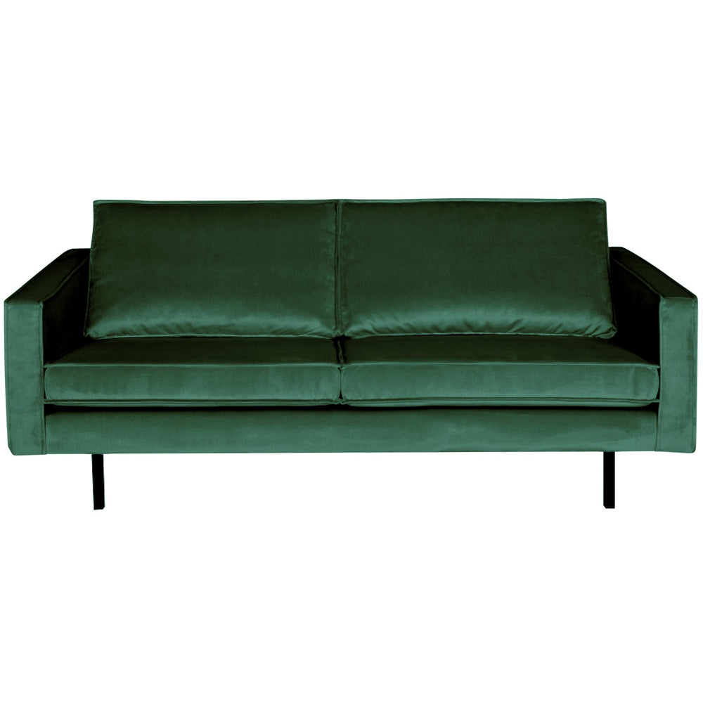 Sofa RODEO, 2.5-seater, velvet fabric, green
