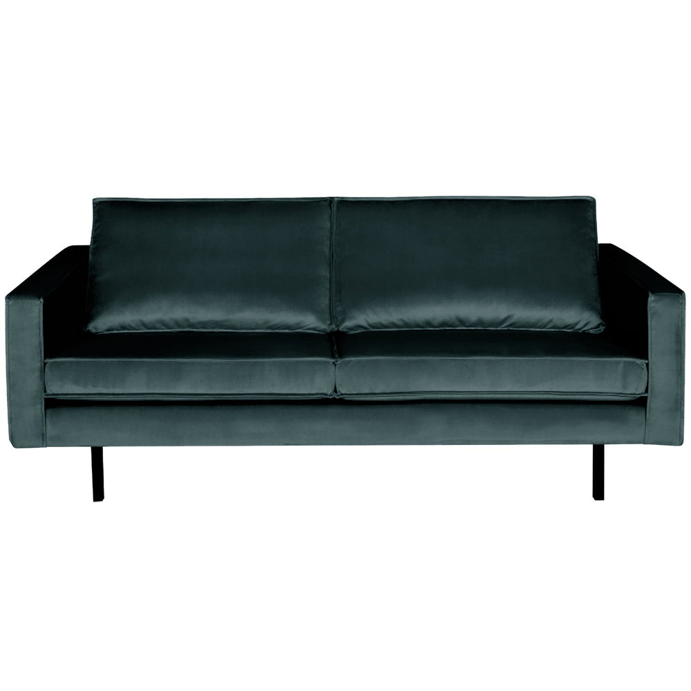 Sofa RODEO, 2.5-seater, velvet fabric, Teal color