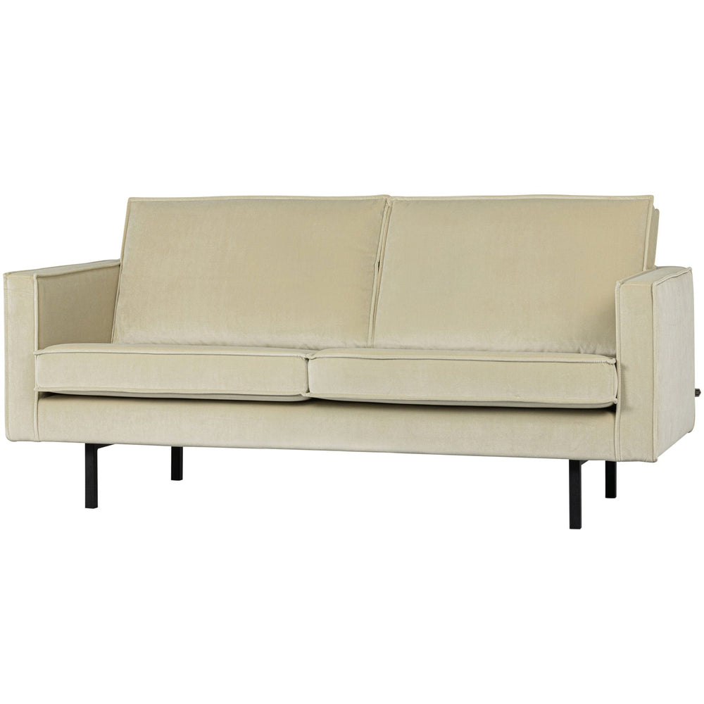 Sofa RODEO, 2.5-seater, velvet fabric, pistachio color