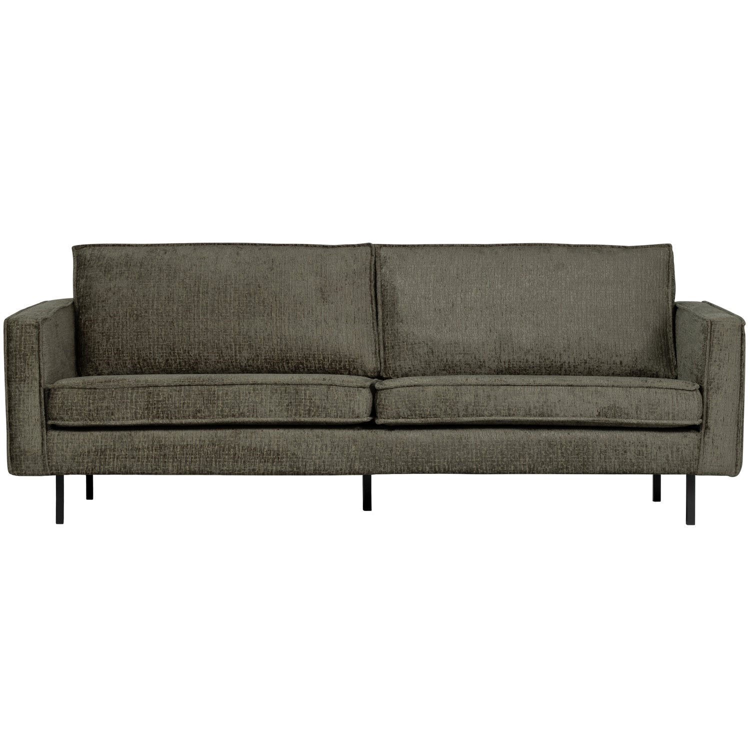 Sofa RODEO, 2.5-seater, velvet fabric, Frost color