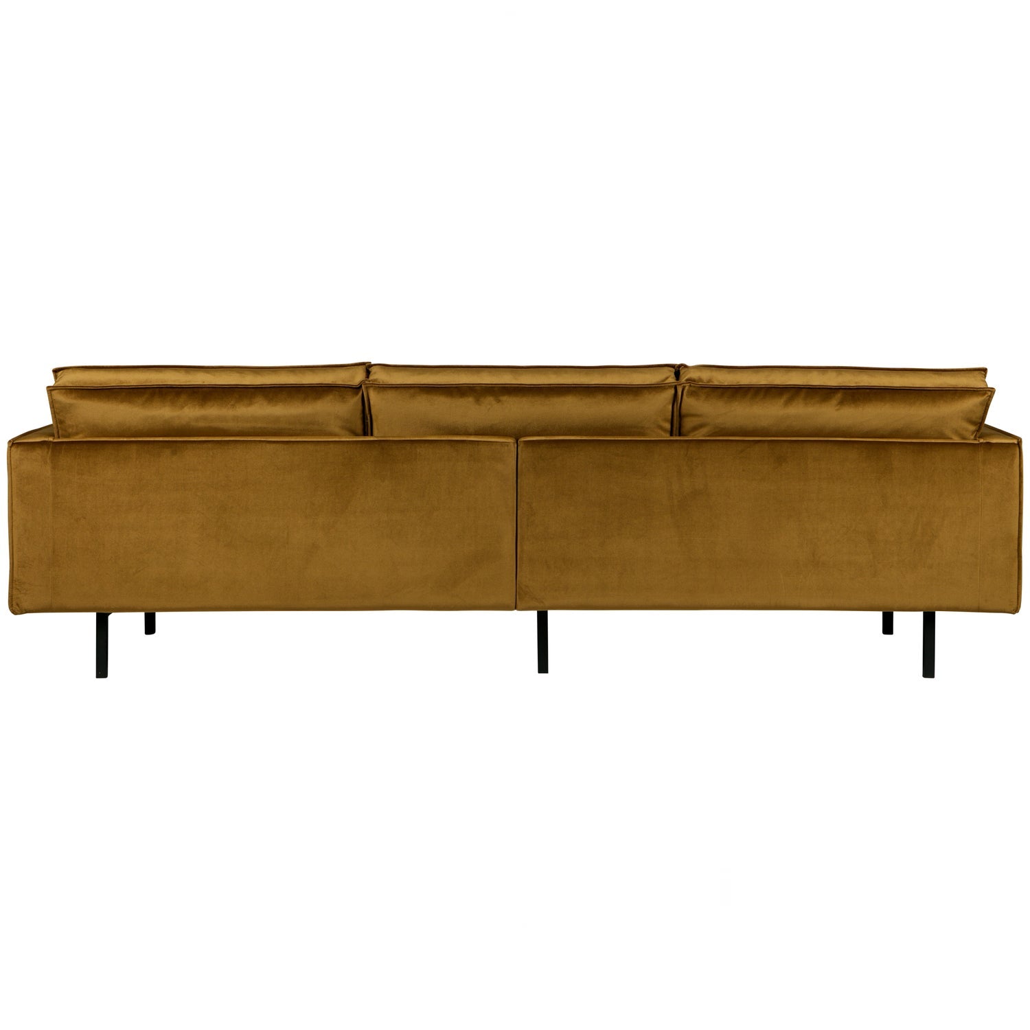 Sofa RODEO, 3 vietos, veliūro audinys, medaus spalva
