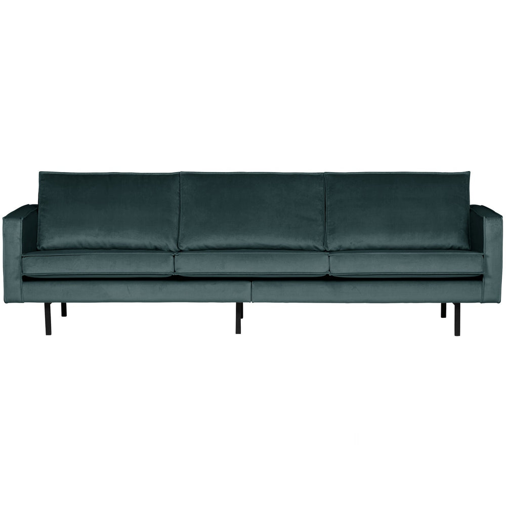Sofa RODEO, 3 vietos, veliūro audinys, Teal spalva