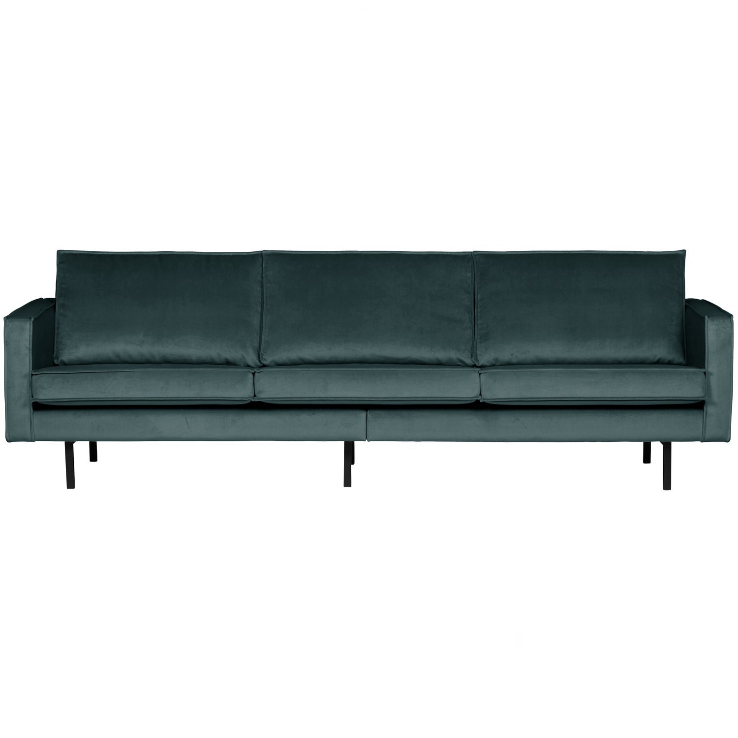 Sofa RODEO, 3 vietos, veliūro audinys, Teal spalva