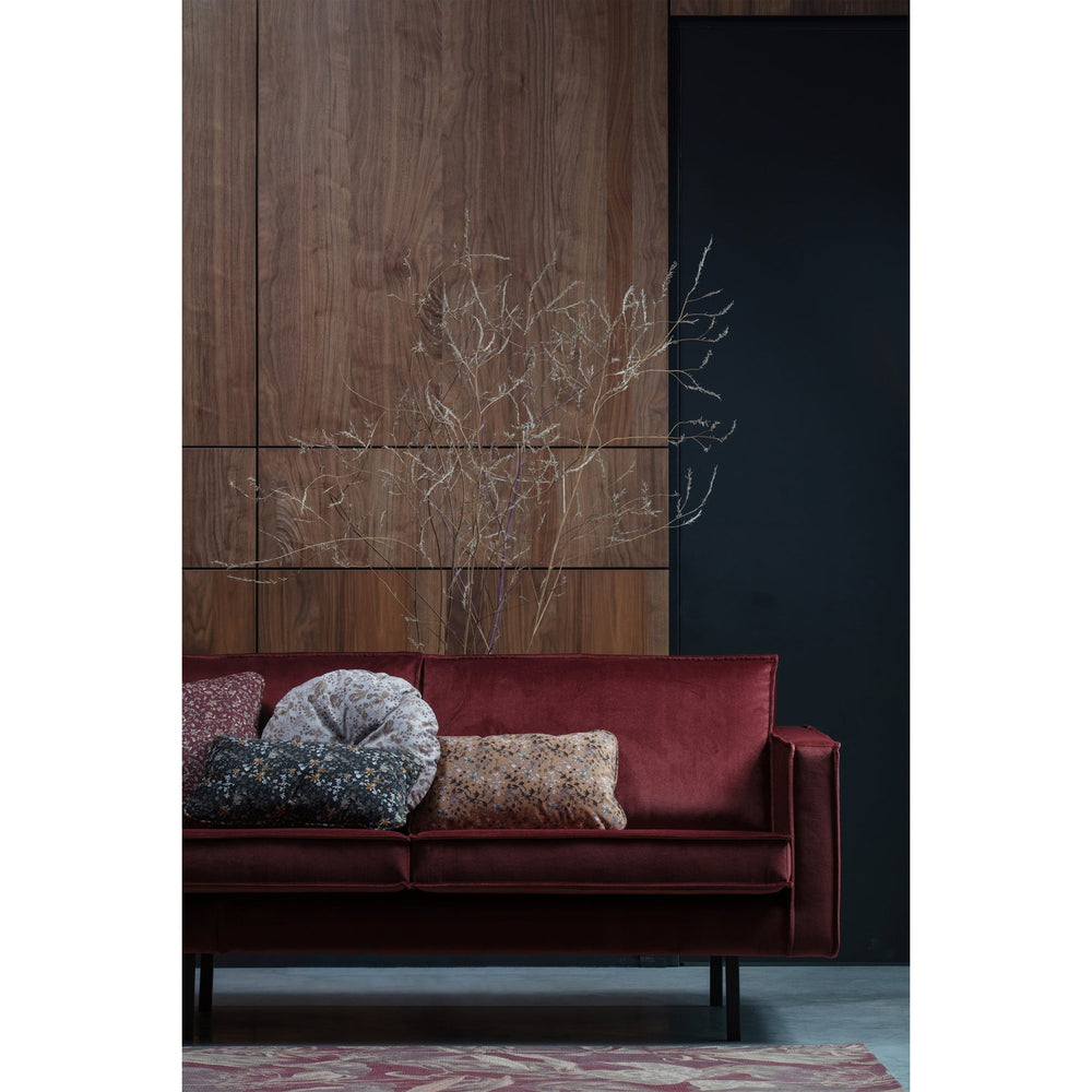 Sofa RODEO, 3 vietos, veliūro audinys, Chestnut spalva
