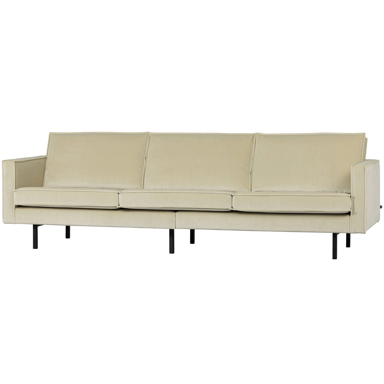 Sofa RODEO, 3 vietos, veliūro audinys, pistacinė spalva