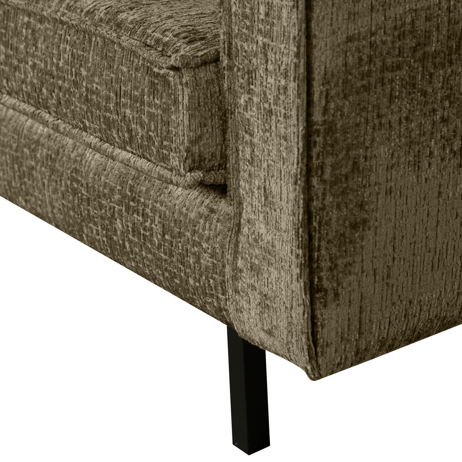Sofa RODEO, 3 vietos, veliūro audinys, Bonsai spalva