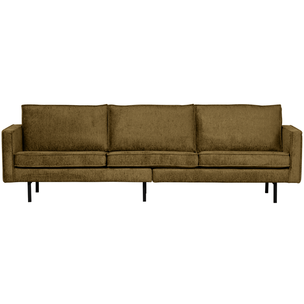 Sofa RODEO, 3 vietos, veliūro audinys, Bras spalva