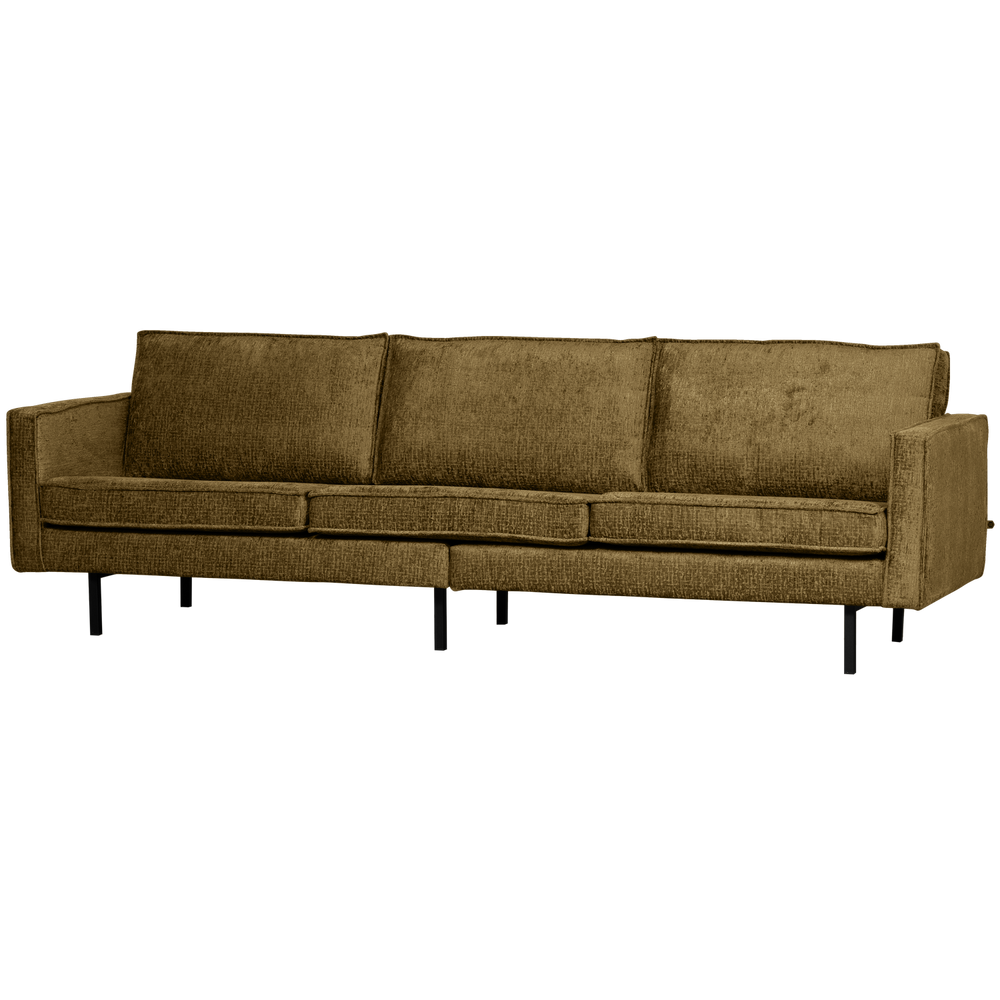 Sofa RODEO, 3 vietos, veliūro audinys, Bras spalva