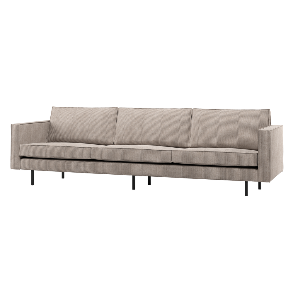 Sofa RODEO 3-vietė, reljefinė tamsus smėlis