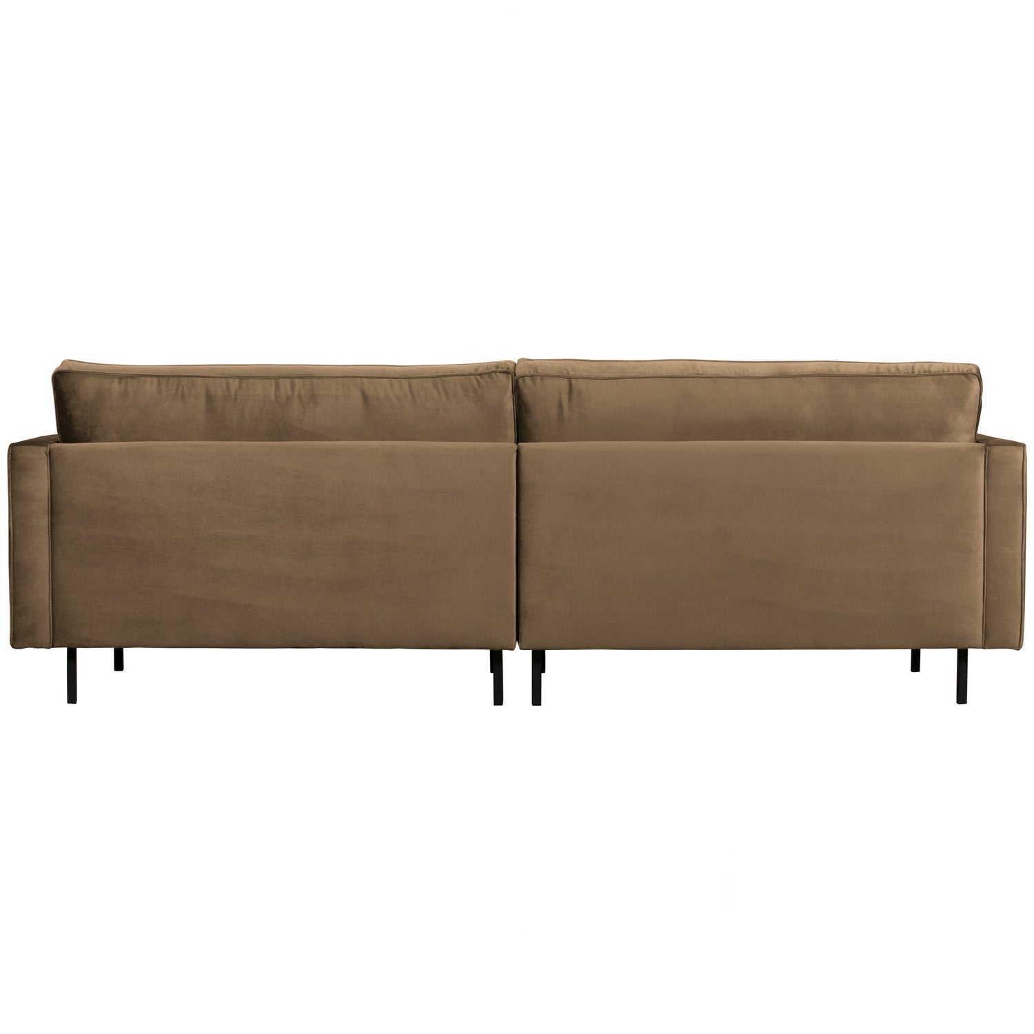 Klasikinė sofa RODEO, 3 vietos, veliūro audinys, Taupe spalva