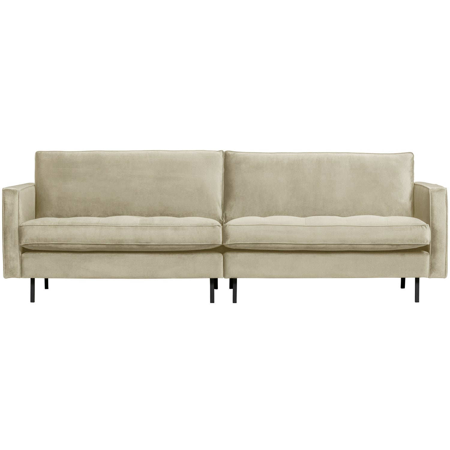 Klasikinė sofa RODEO, 3 vietos, veliūro audinys, pistacinė spalva