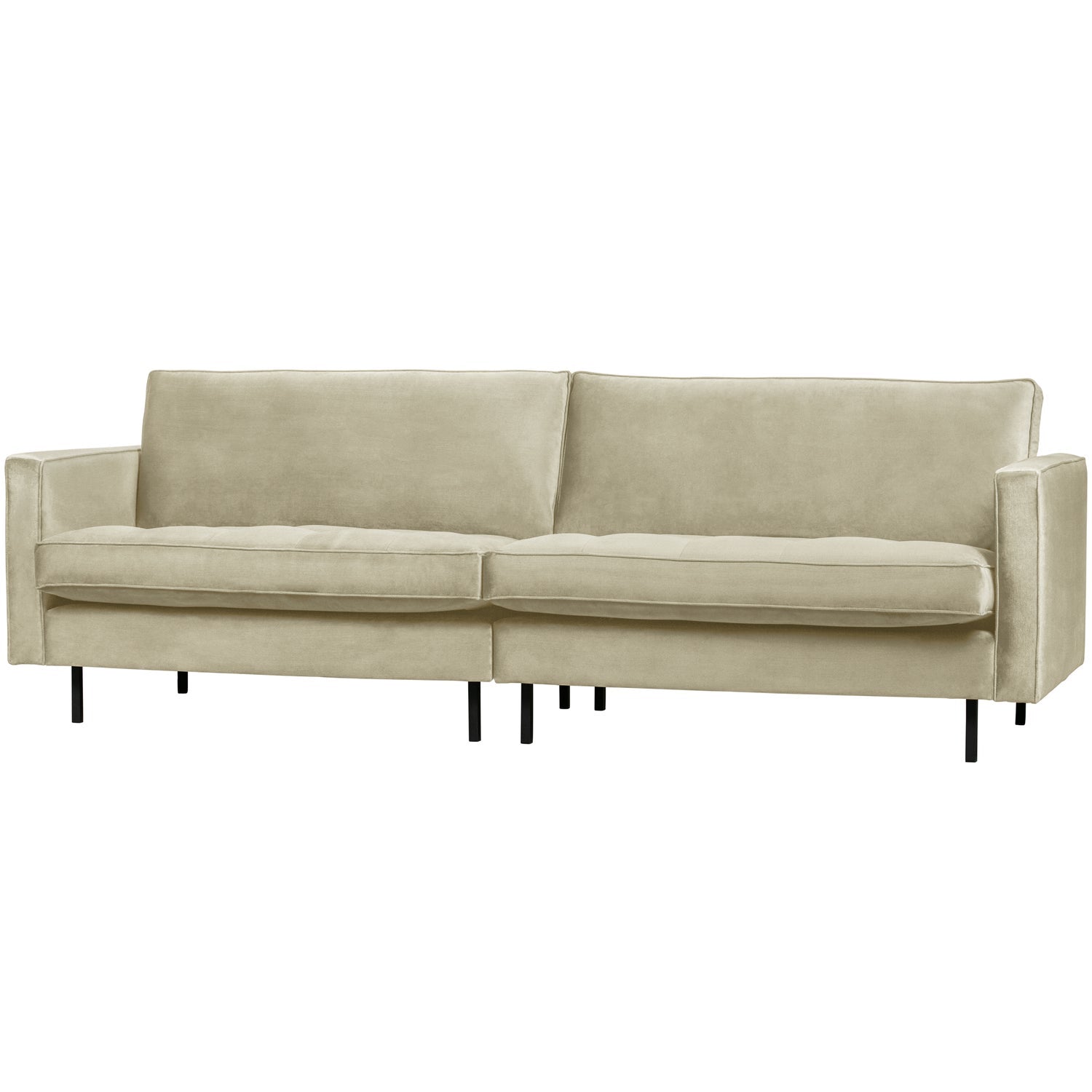 Klasikinė sofa RODEO, 3 vietos, veliūro audinys, pistacinė spalva
