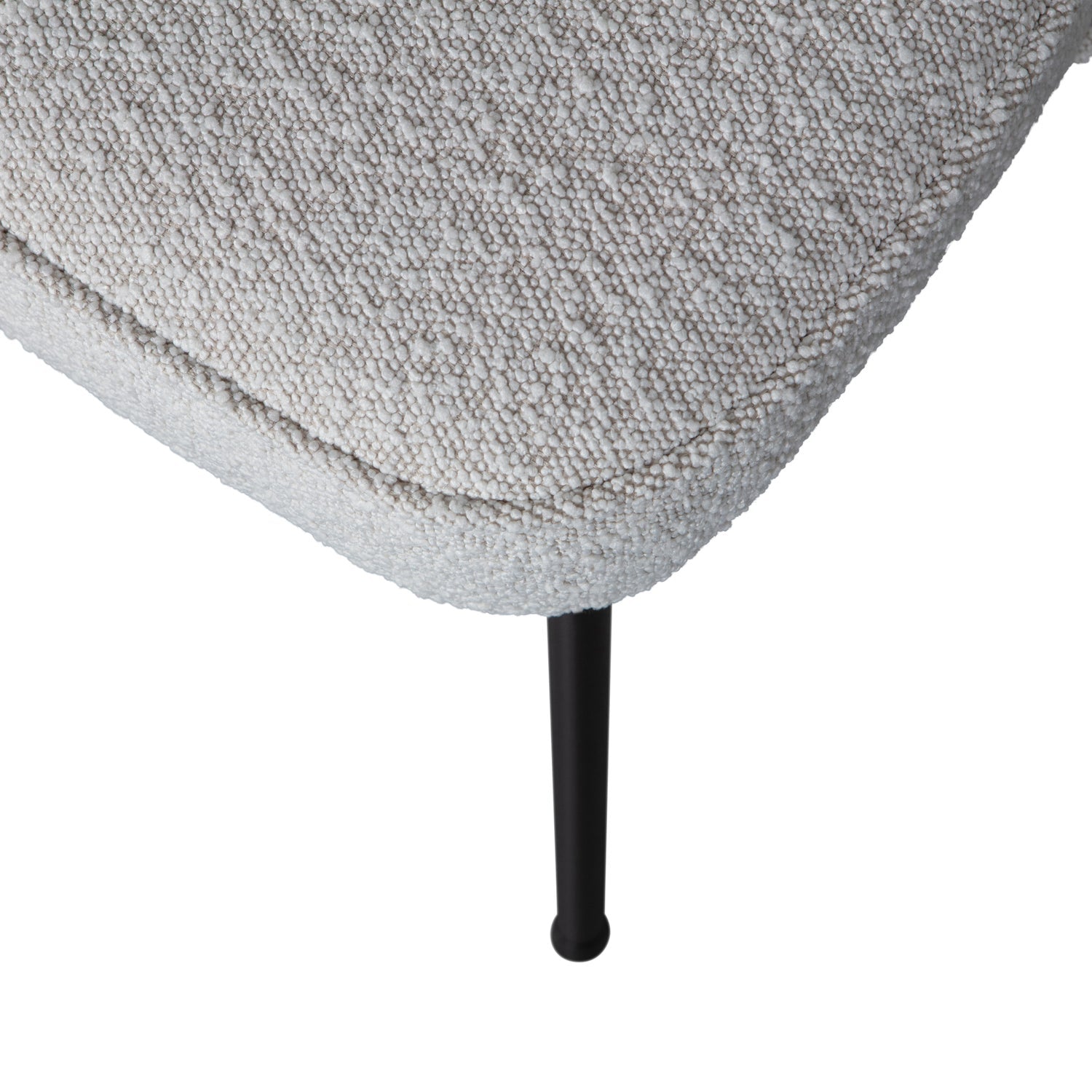 Valgomojo kėdė VOGUE, bouclé, natūrali