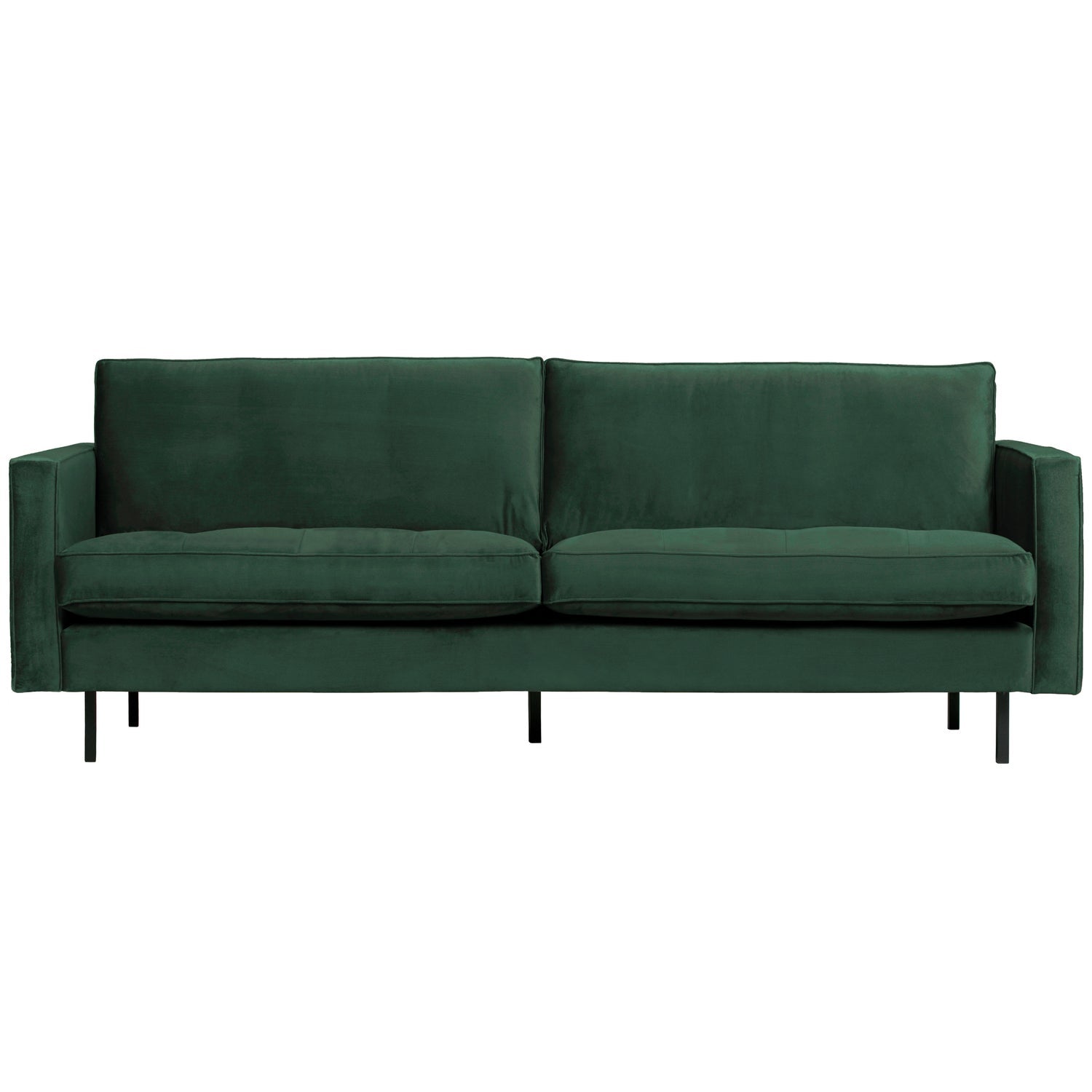 Klasikinė sofa RODEO, 2,5 vietos, veliūras, žalia