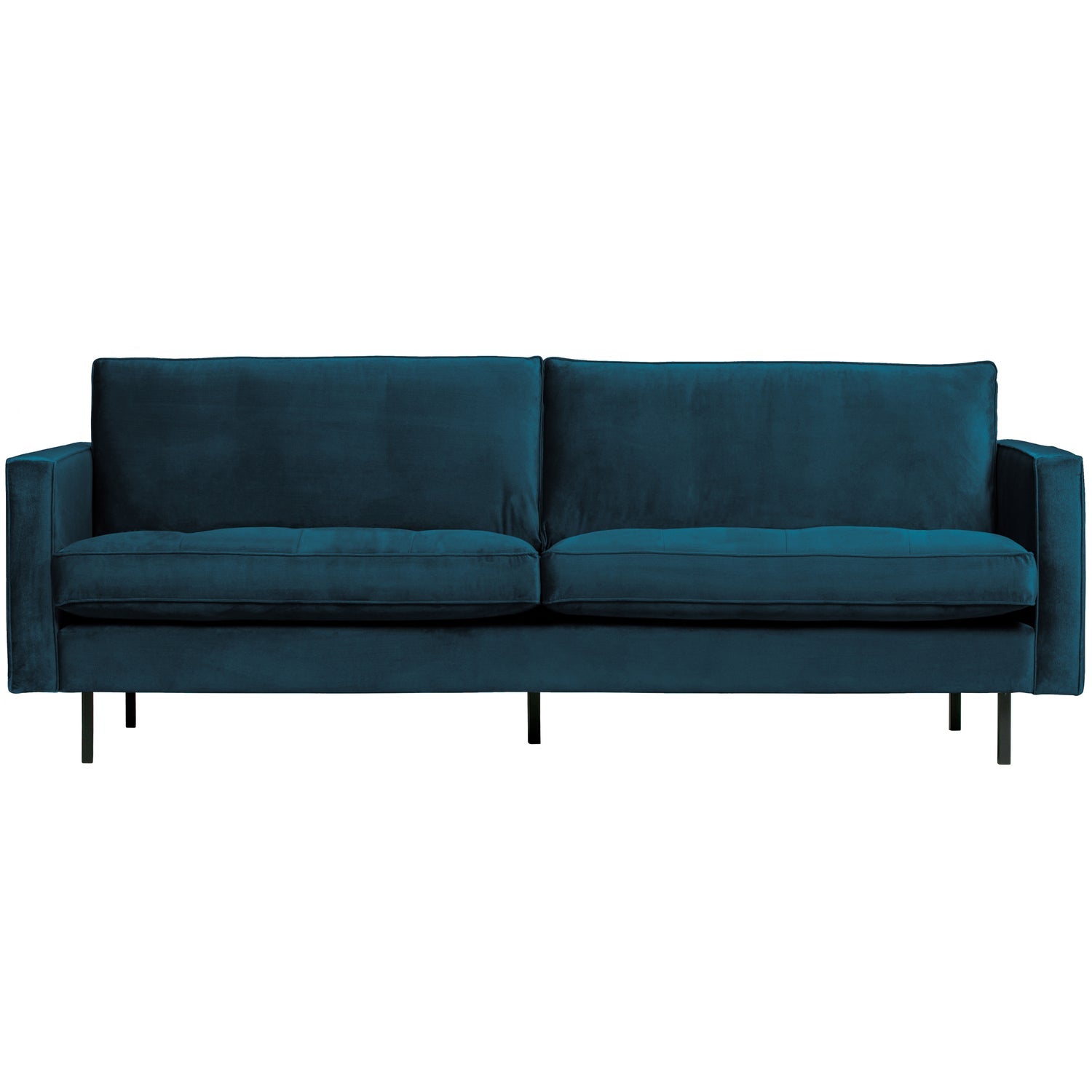 Klasikinė sofa RODEO, 2,5 vietos, veliūras, mėlyna