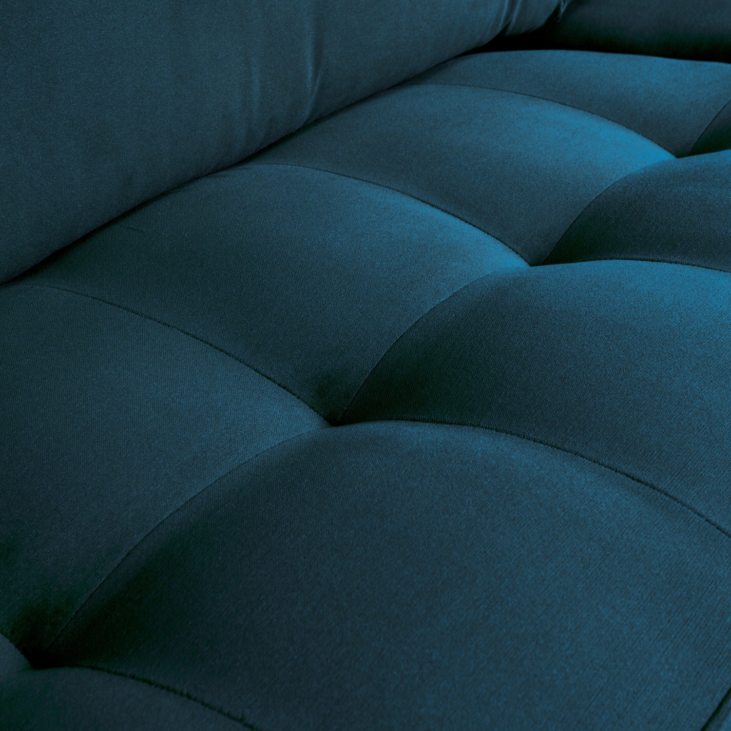 Klasikinis fotelis RODEO, veliūras, mėlyna