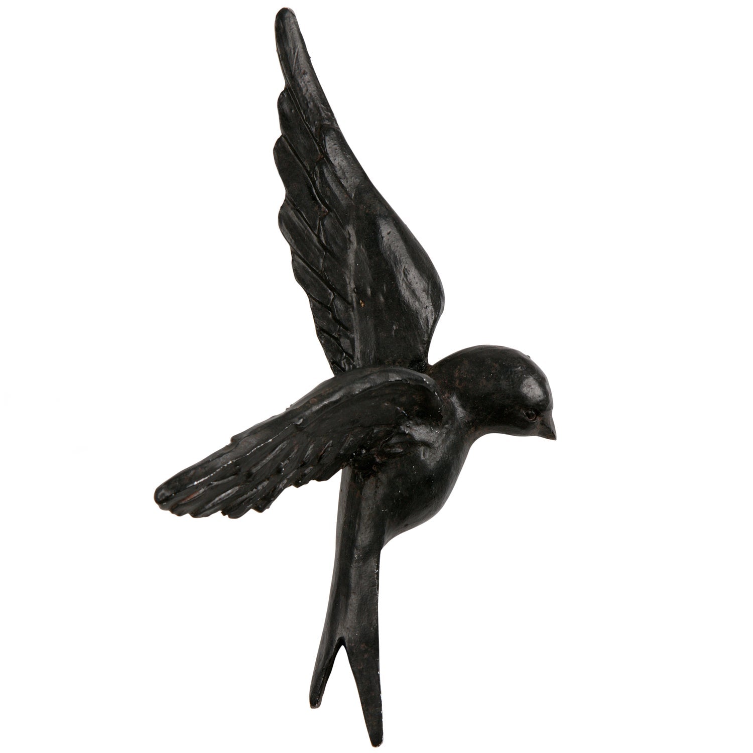 Wall decoration AVALER, set of 4 birds, black