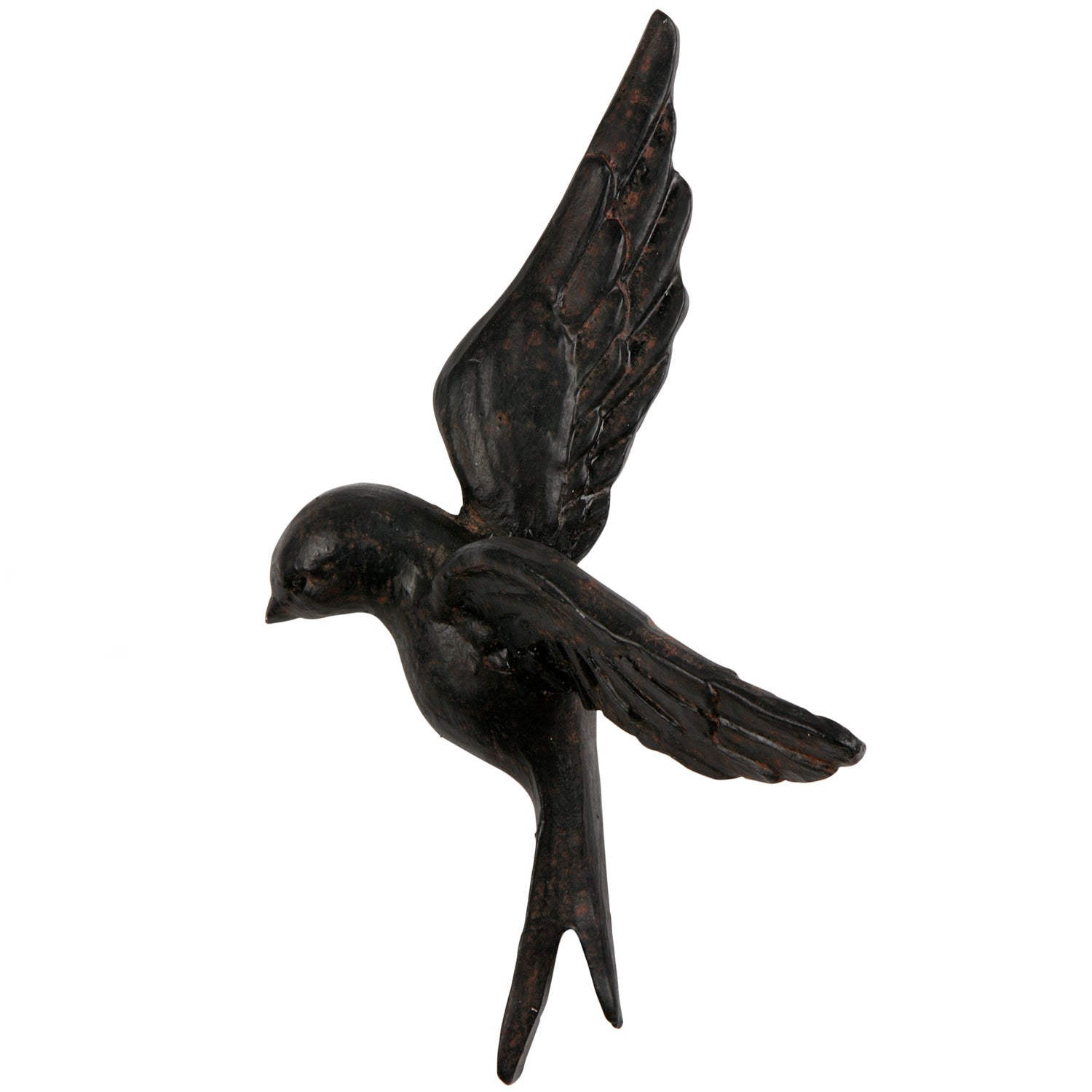 Wall decoration AVALER, set of 4 birds, black