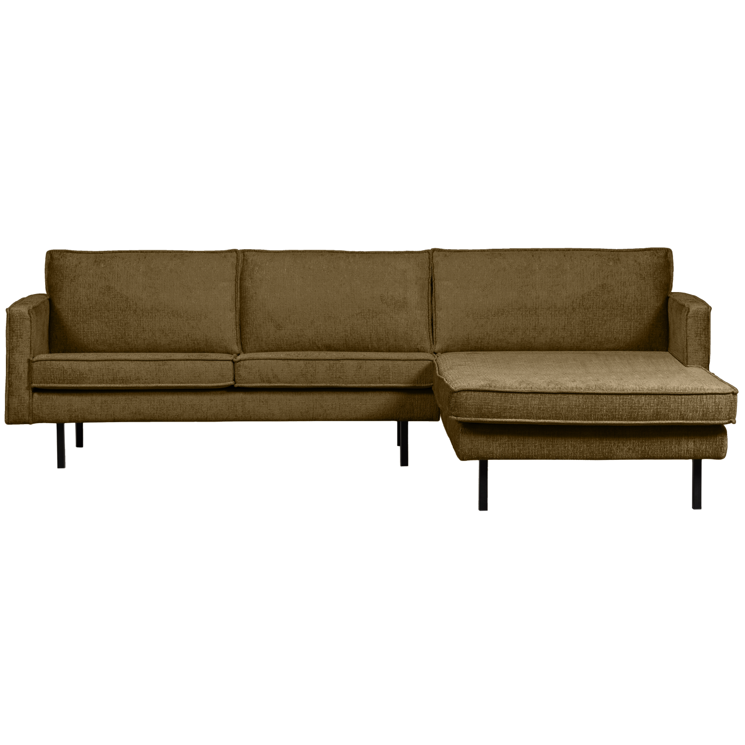 Corner sofa RODEO, right, velvet, Bras