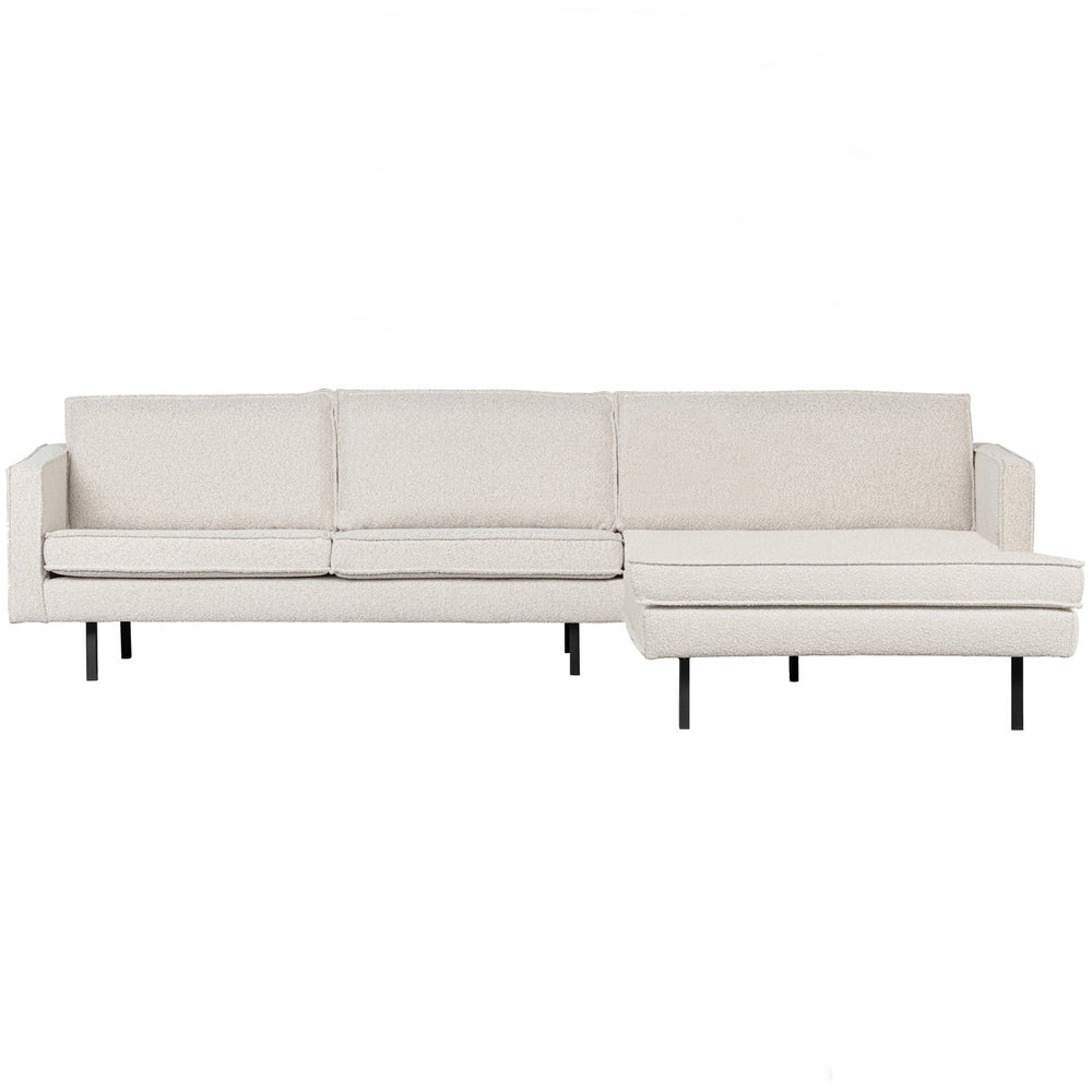 Kampinė sofa RODEO, dešinė, natūralus boucle