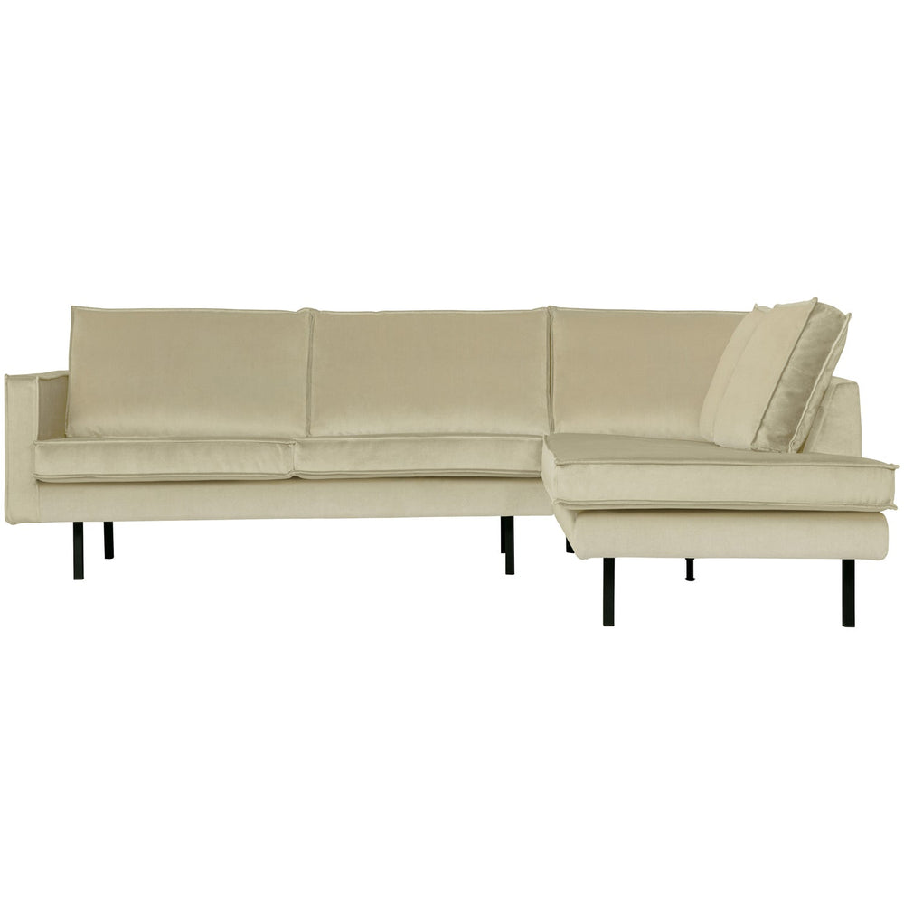Kampinė sofa RODEO, dešinė, veliūras, pistacinė