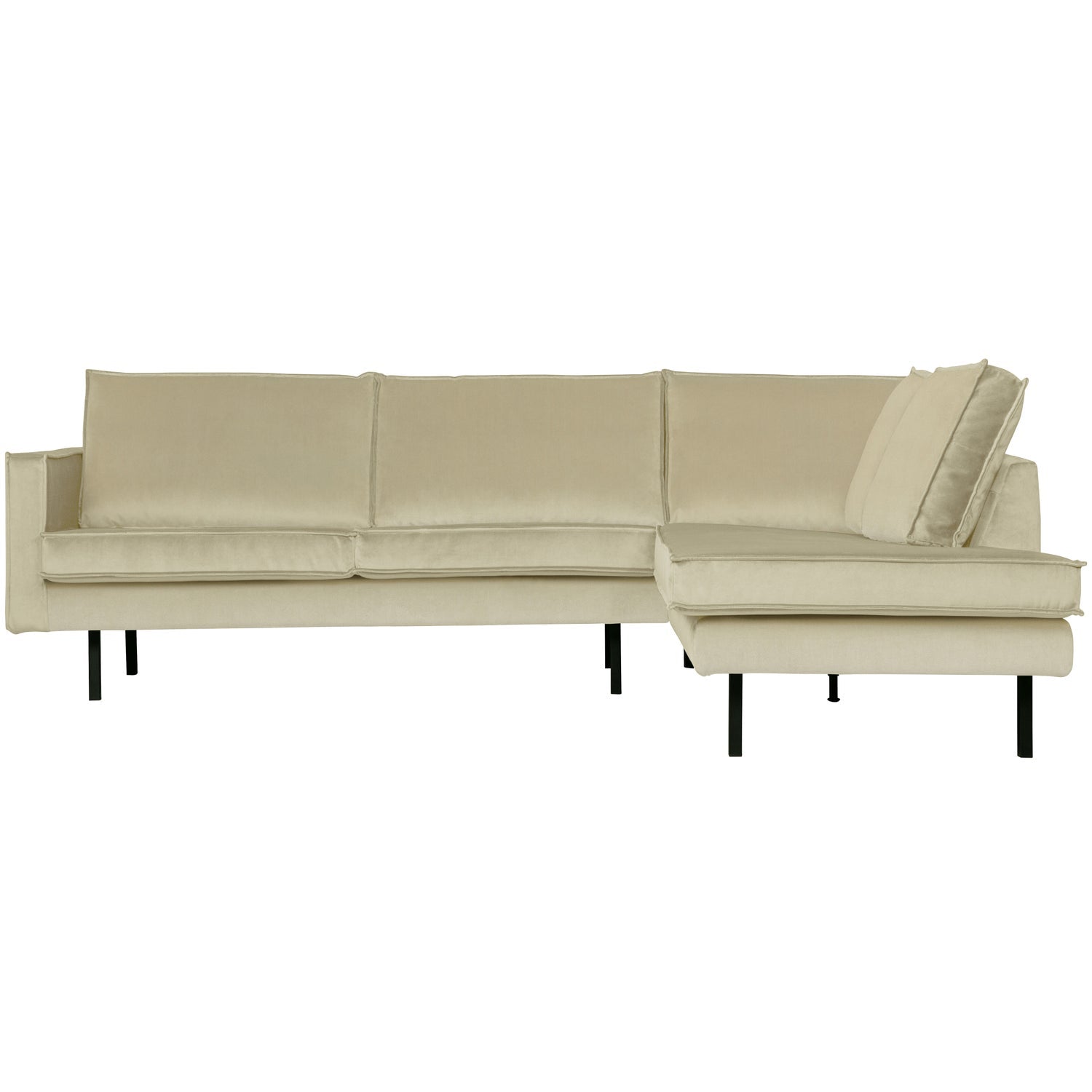 Kampinė sofa RODEO, dešinė, veliūras, pistacinė