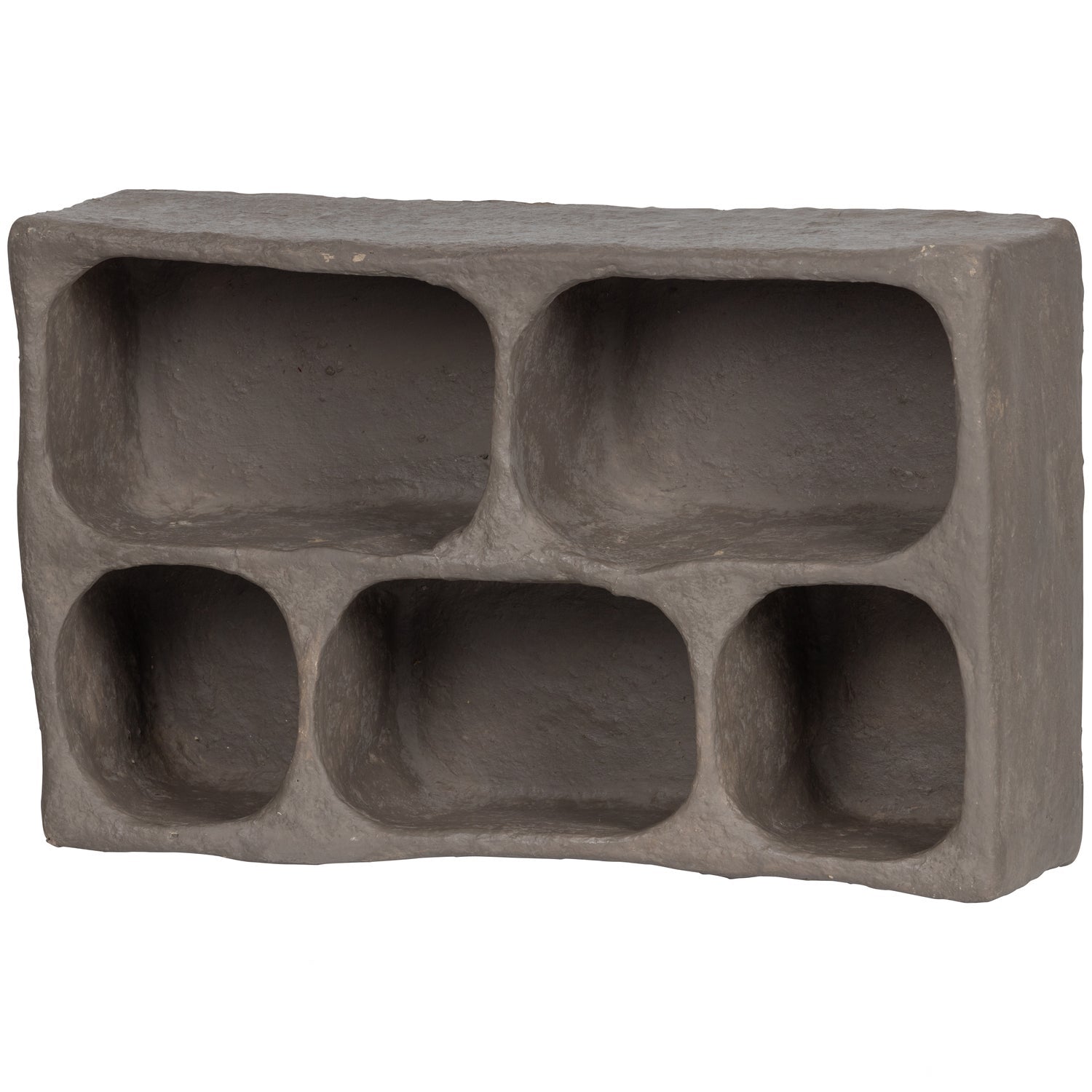 Sienas skapītis CLAY, papīra masa, pelēks